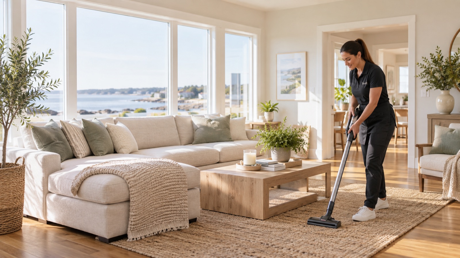Illustrative professional cleaning service
